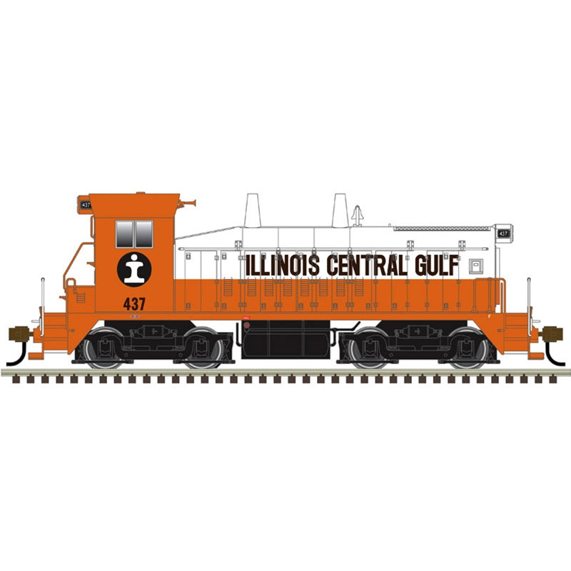 *PRE-ORDER* Atlas O Master # 30138849 Illinois Central Gulf SW9 Locomotive Cab # 437 - 3RL (ETA 2027)