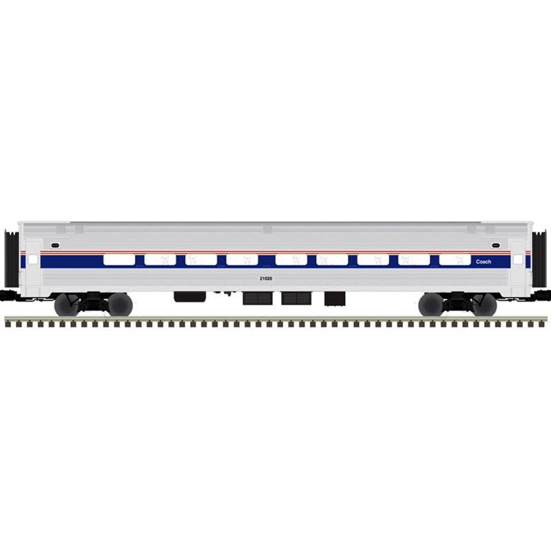 *PRE-ORDER* Atlas O Premier # 3003223 Amtrak Phase IV Amfleet Passenger Coach Car Rd # 21134 or 21149 - 3RL (ETA 2027)