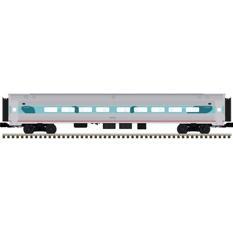 *PRE-ORDER* Atlas O Premier # 3003230 Amtrak Phase V Amfleet Passenger Coach Car Rd # 82509 or 82536 - 3RL (ETA 2027)