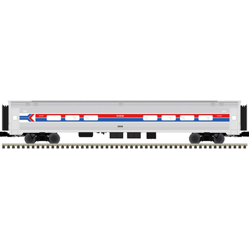 *PRE-ORDER* Atlas O Premier # 3003218 Amtrak Phase 1 Amfleet Passenger 4 Car Set - 3RL (ETA 2027)