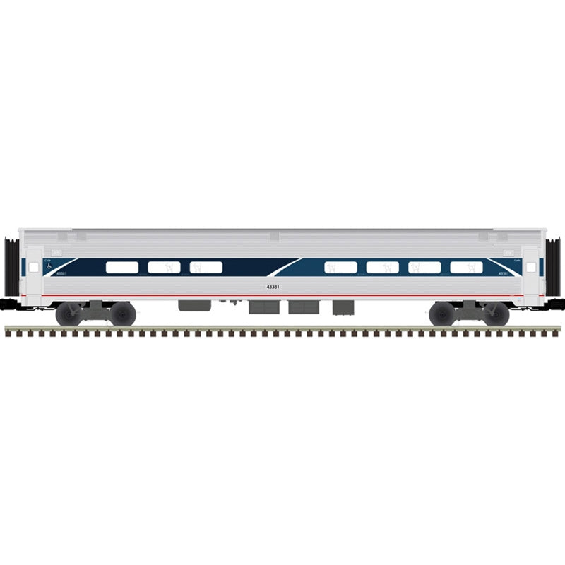 *PRE-ORDER* Atlas O Premier # 3003227 Amtrak Phase VII Amfleet Passenger 4 CAR SET - 3RL (ETA 2027)