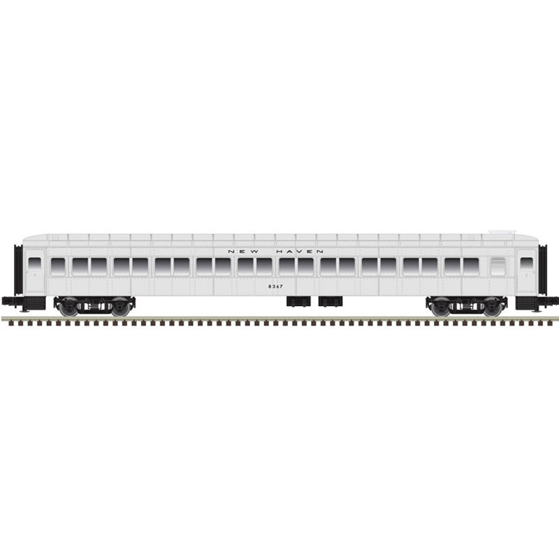 *PRE-ORDER* Atlas O Trainman # 2002914 New Haven 80’ Pullman Bradley Passenger 4 CAR SET - 3RL (ETA 2027)