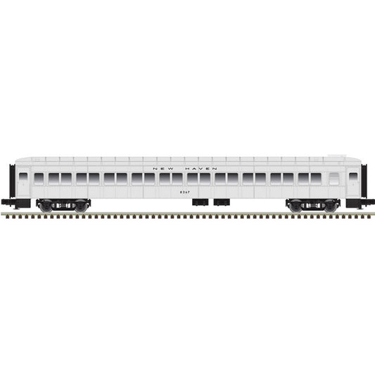 *PRE-ORDER* Atlas O Trainman # 2002914 New Haven 80’ Pullman Bradley Passenger 4 CAR SET - 3RL (ETA 2027)