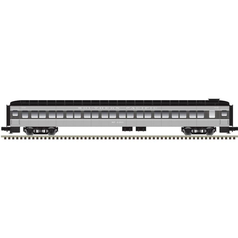 *PRE-ORDER* Atlas O Trainman # 2002917 Southern Pacific 80’ Pullman Bradley Passenger 4 CAR SET - 3RL (ETA 2027)