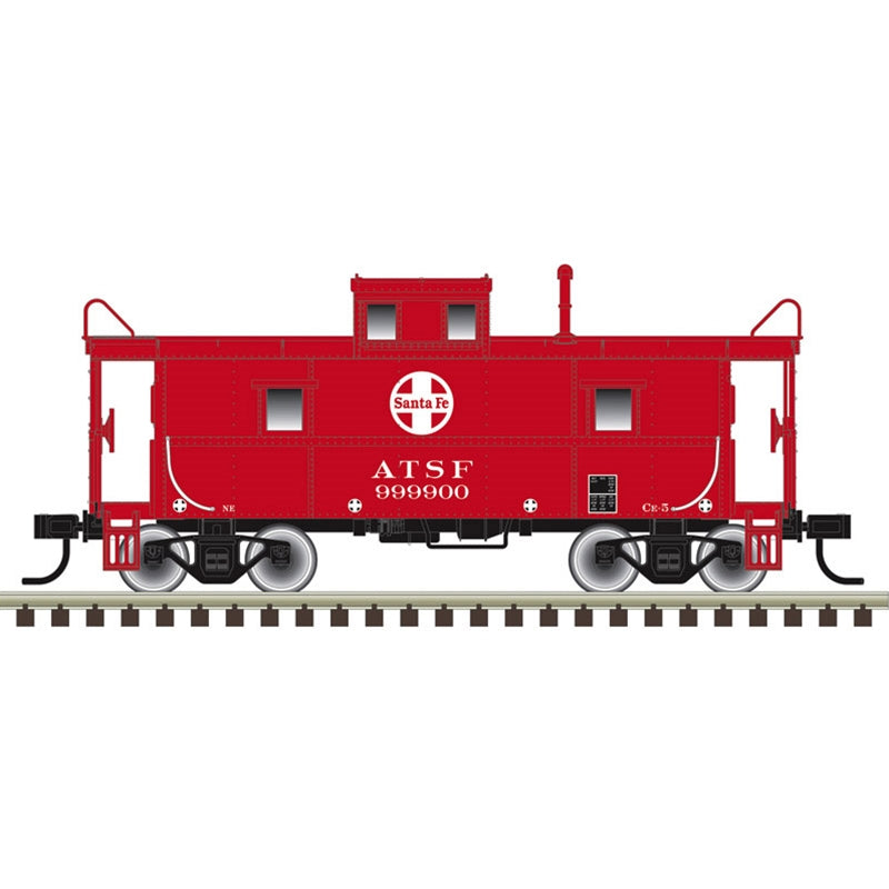 *PRE-ORDER* Atlas O Trainman # 2001344 Santa Fe C&O Cupola Caboose Rd # 999900 or 999926 - 3RL (ETA 2027)