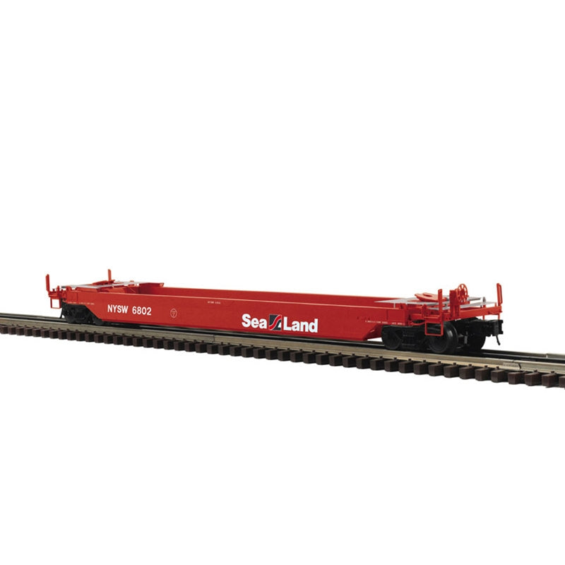 *PRE-ORDER* Atlas O Master # 3003158 NYS&W (SEALAND) 40' REBUILT WELL CAR Rd # 6802, 6803, 6806, 6809 - 3RL (ETA 2027)