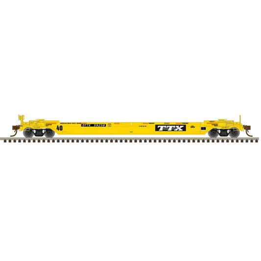 *PRE-ORDER* Atlas O Master # 3003161 TTX EARLY LOGO 40' REBUILT WELL CAR Rd # 59258, 59338, 59373, 59437 - 3RL (ETA 2027)
