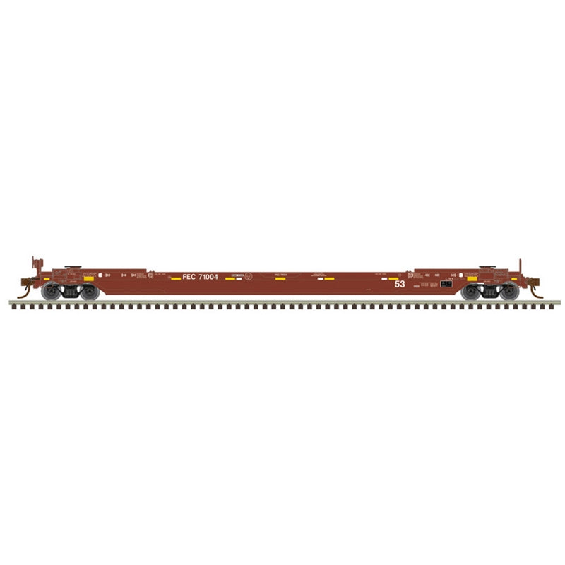 *PRE-ORDER* Atlas O Master # 3003162 FLORIDA EAST COAST 53' REBUILT WELL CAR Rd # 71004, 71027, 71055, 71093 - 3RL (ETA 2027)