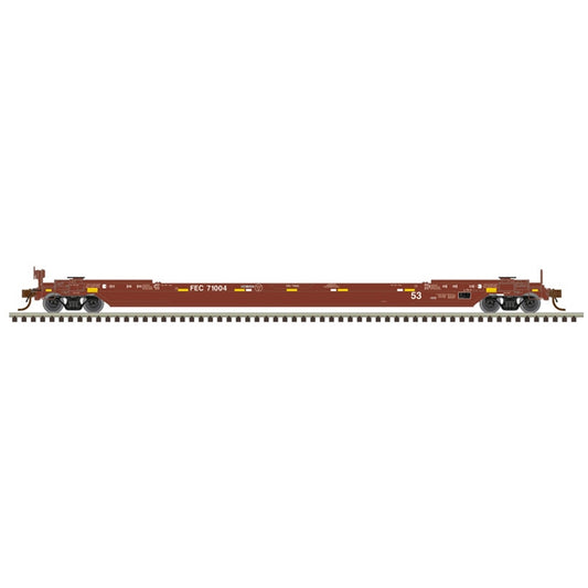 *PRE-ORDER* Atlas O Master # 3003162 FLORIDA EAST COAST 53' REBUILT WELL CAR Rd # 71004, 71027, 71055, 71093 - 3RL (ETA 2027)