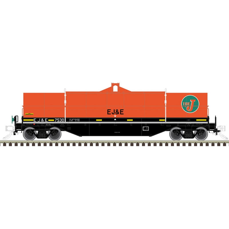 *PRE-ORDER* Atlas O Master # 3003199 ELGIN, JOLIET & EASTERN (EJ&E) 42' COIL STEEL CAR Rd # 7530, 7543, 7569, 7587 - 3RL (ETA 2027)