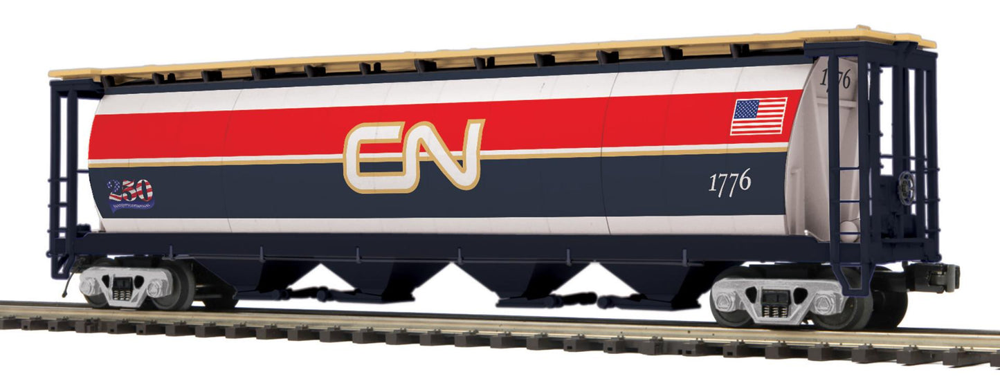 *PRE-ORDER* MTH Premier # 20-96901 O Scale Canadian National 100 Ton Hopper Car Rd # 1776, 2026 - (ETA 2027)