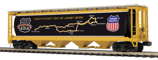*PRE-ORDER* MTH # 20-96906 O Scale Premier Union Pacific Big Boy Map 100 Ton Hopper Car # 2026 3RL - ETA 2027