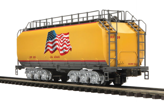 *PRE-ORDER* MTH # 20-30166 O Scale Premier Union Pacific Auxiliary Water Tender I (Hi-Rail Wheels) Rd # UPP 809 - ETA 2027
