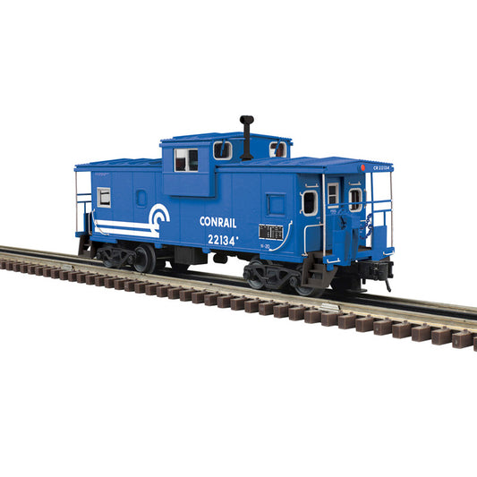 PRE-ORDER ATLAS MASTER O  #3003142 EXTENDED VISION CABOOSE CONRAIL Choose Rd # 22134 or 22139 (BLUE/WHITE) - 3RL