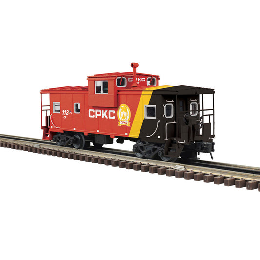 PRE-ORDER ATLAS MASTER O  #3003143 EXTENDED VISION CABOOSE LIMITED EDITION CANADIAN PACIFIC KANSAS CITY Choose Rd # 113 or 118 (RED/WHITE/BLACK/GOLD) - 3RL