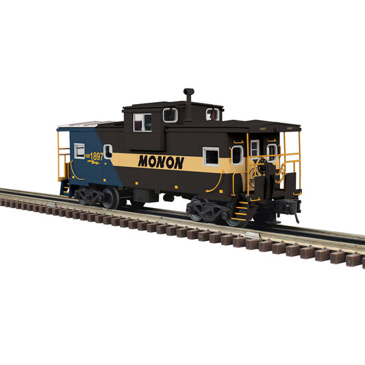 PRE-ORDER ATLAS MASTER O  #3003145 EXTENDED VISION CABOOSE LIMITED EDITION CSX (MONON HERITAGE) 1897 (YELLOW/BLUE/GOLD/BLACK) - 3RL