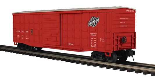 *PRE-ORDER* MTH # 20-99568 O Scale Premier Chicago North Western 50’ Waffle Box Car Rd # 161776 - ETA March 2027