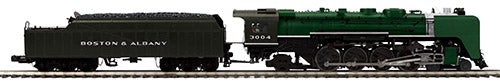 E-Z Catch Custom Run MTH Premier # 20-30156-1 Boston & Albany 4-8-2 Mohawk L-3a Cab #3004 (ETA Early 2027)