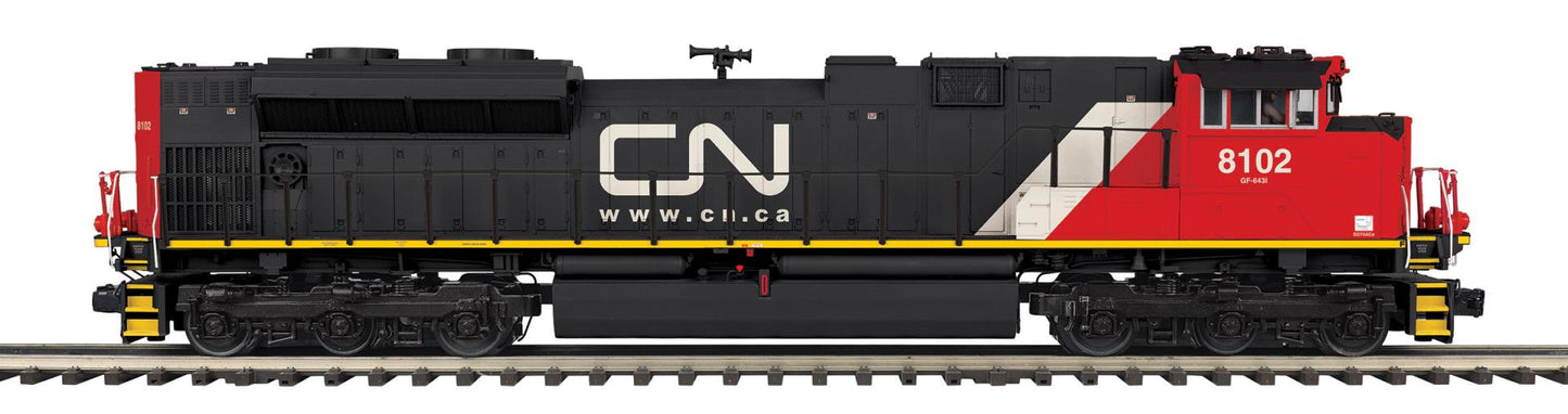 *PRE-ORDER* MTH Premier # 20-22171-1 New Tooling Canadian National SD70ACe Cab # 8102 - 3RL