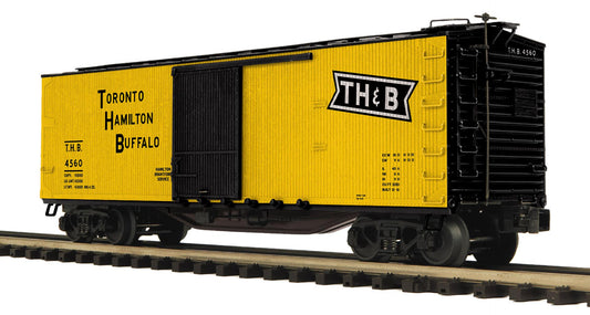 PRE-ORDER MTH O Scale Premier # 20-99509 Toronto Hamilton & Buffalo 40’ USRA Double Sheathed Box Car Choose Rd # 4560 or 4640