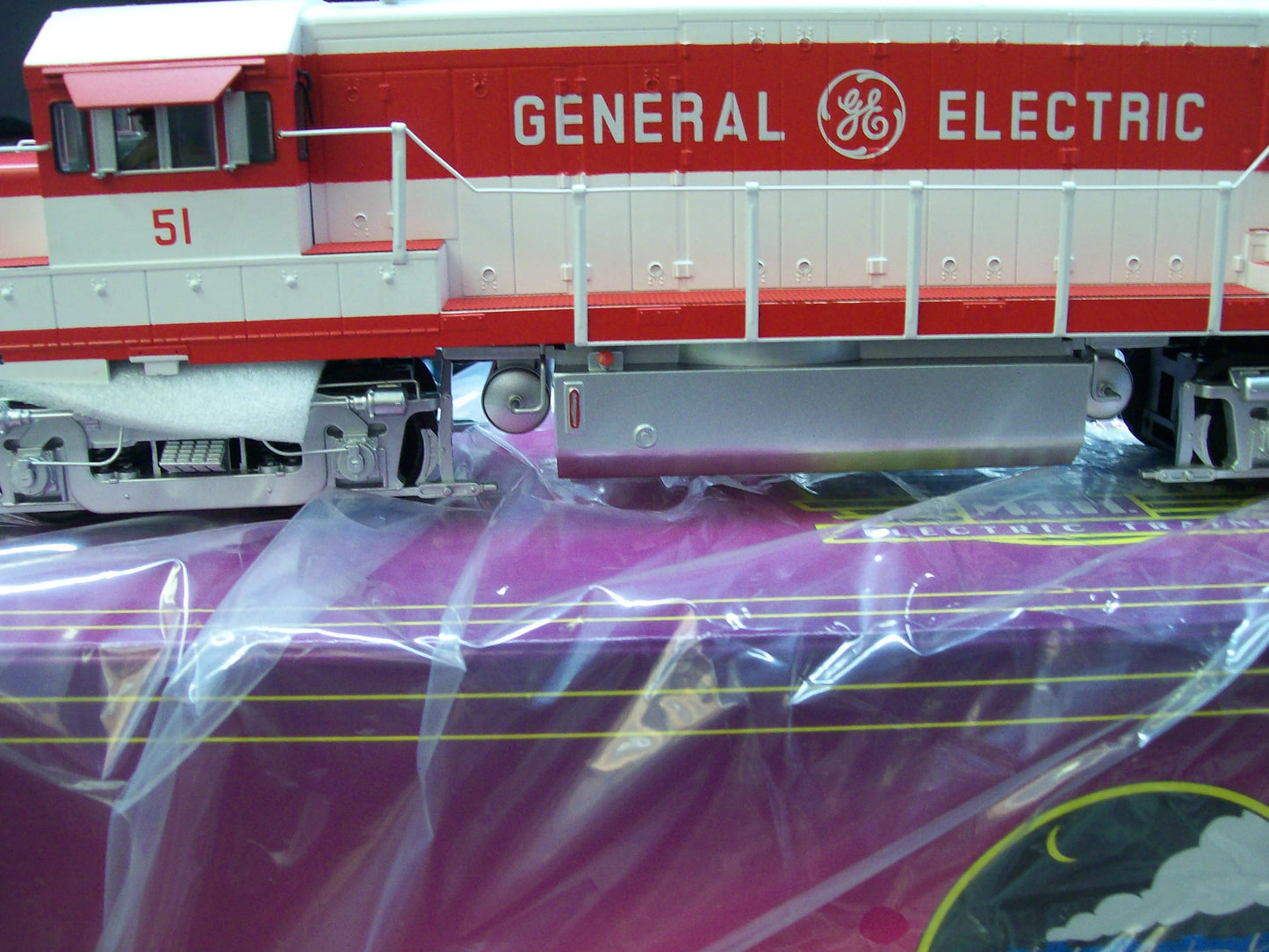 In Stock E-Z Catch Custom Limited Run MTH Premier GE Demo U-25-B Diesel Locomotive Cab # 51