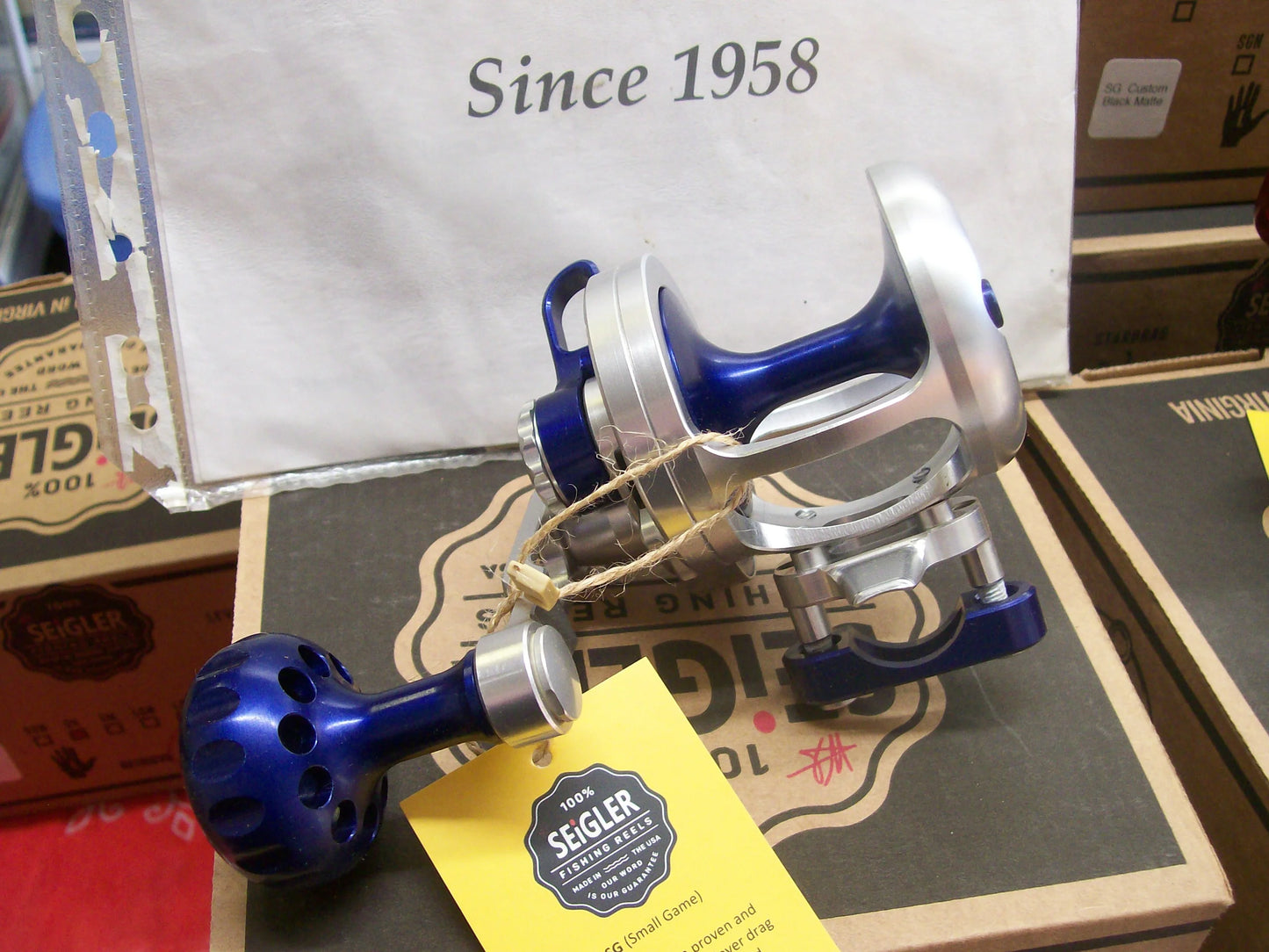 New Seigler ( SG ) Small Game Fishing Reel