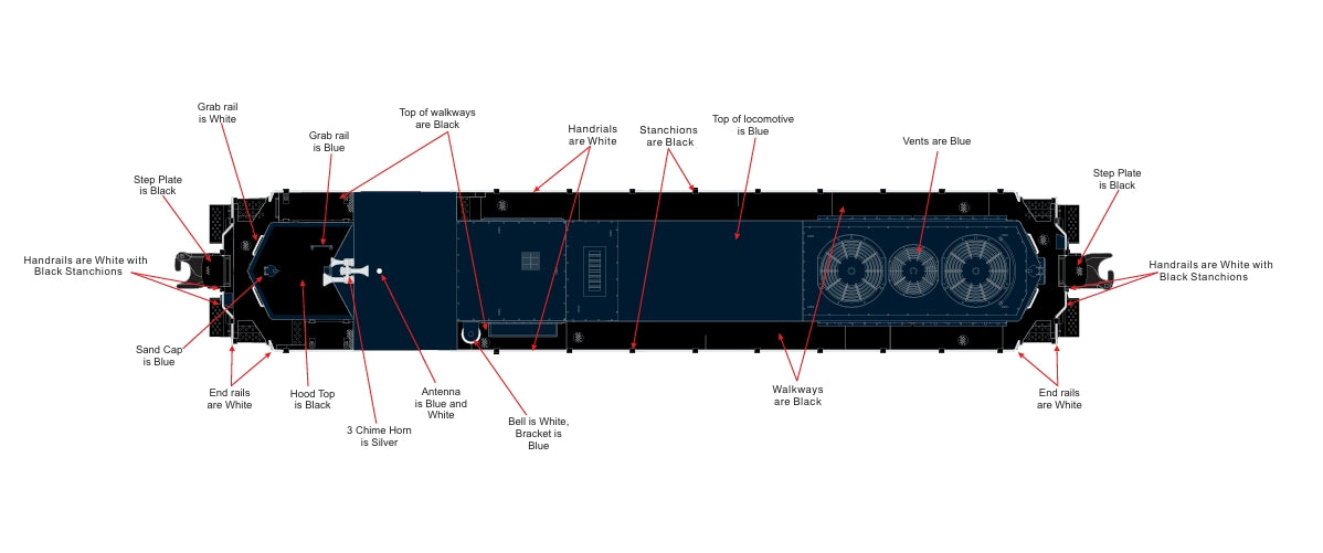 ( More Info. Coming Soon ) MTH PREMIER E-Z CATCH CUSTOM LAKE STATE GP-35 CAB # 2003