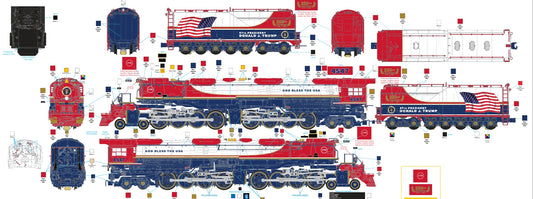 *PRE-ORDER* Lionel # 2731550 Custom Run Vision Big Boy Steam Locomotive # 4547 - ETA Late 2026