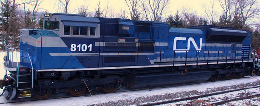 *PRE-ORDER* MTH Premier # 20-22170-1 Premier New Tooling Canadian National SD70ACe Cab # 8101 - 3RL