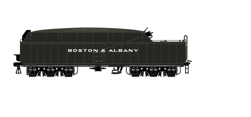 E-Z Catch Custom Run MTH Premier # 20-30156-1 Boston & Albany 4-8-2 Mohawk L-3a Cab #3004 (ETA Early 2027)