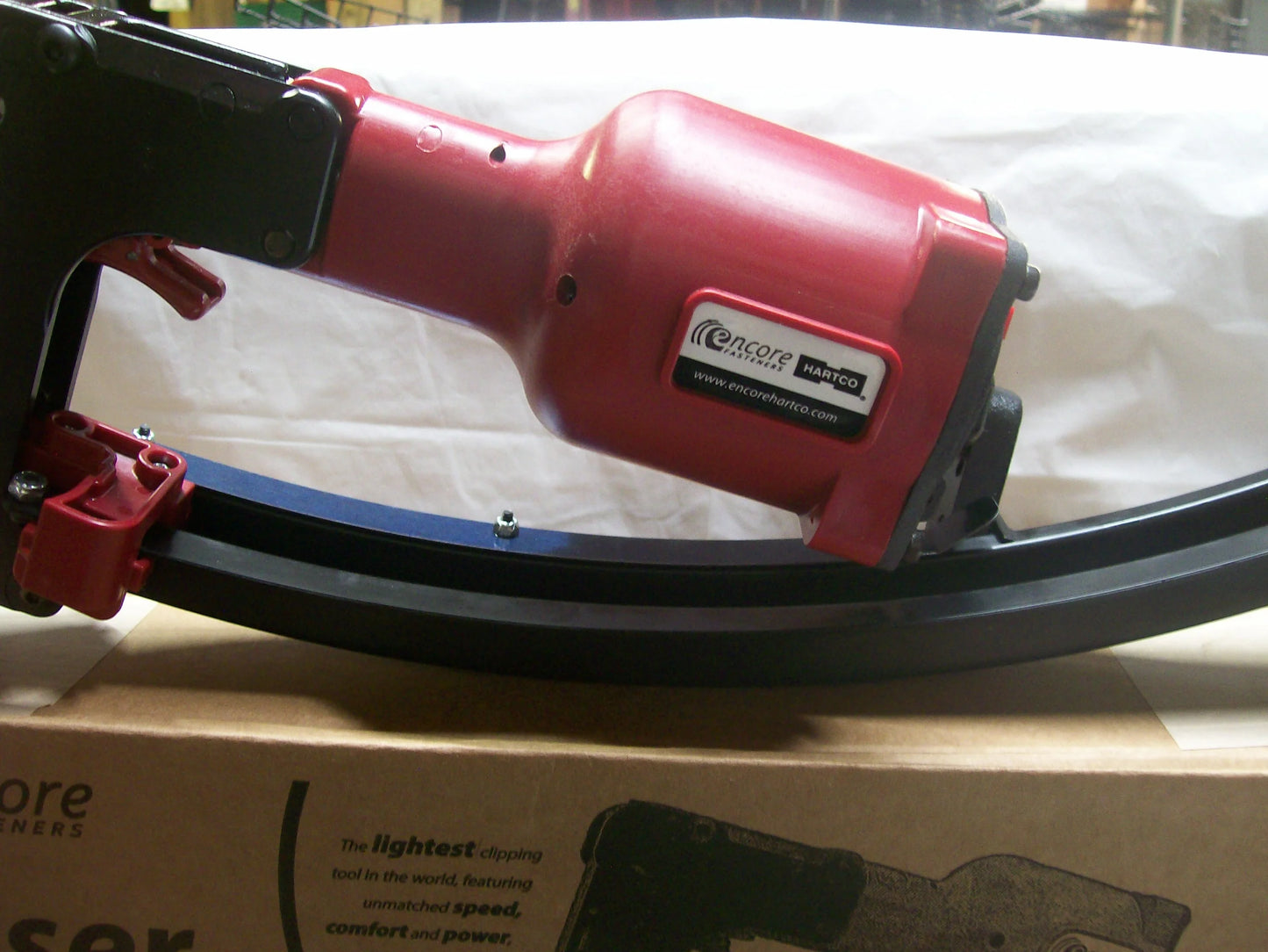 Encore Hartco Eclipser ( Red Version ) 2000-4157T Clinch Clip Tool ( use CLP3 or CLP4 Clips )