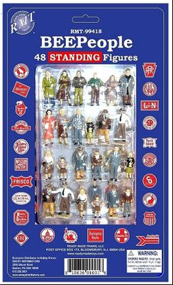 RMT # 99418 BEEPeople 48 Standing Figures