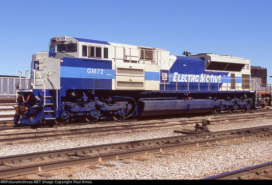 *PRE-ORDER* MTH Premier # 20-22160-1 New Tooling SD70ACe EMD Demonstrator Cab  # 72 - 3RL