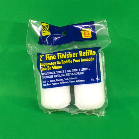 R & L Lines # 163 2" Fine Finish Replacement Rollers 2 Pack