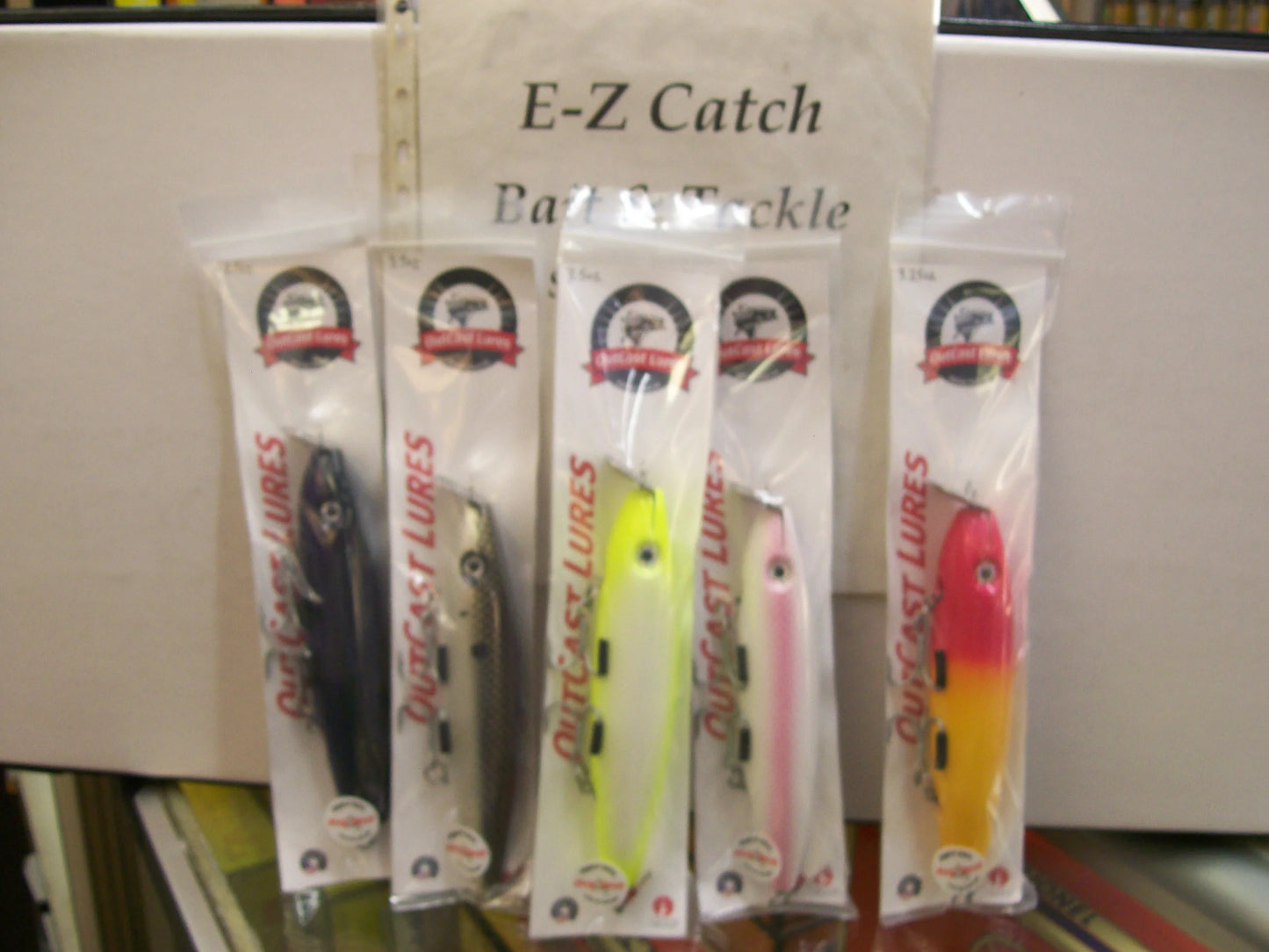 OutCast Custom Wooden Lures Surfster MagNeat Metal Lip Swimmers ( 4 Color's ) 3 ounce