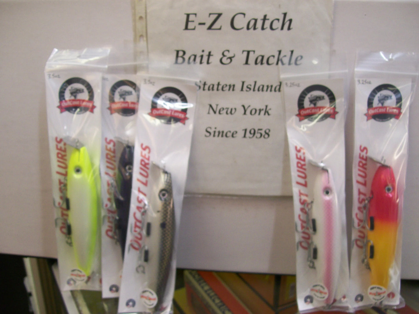 OutCast Custom Wooden Lures Surfster MagNeat Metal Lip Swimmers ( 4 Color's ) 3 ounce
