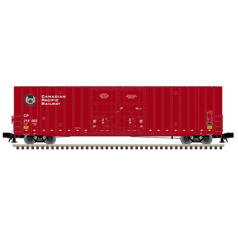 Pre Order ( ETA Late 2026 ) Atlas O # 3003087 MASTER GUNDERSON 60' HY-CUBE BOX CAR CANADIAN PACIFIC **Choose from 4 Different Rd # 218002, 218058, 218129, or 218261 (RED/WHITE) - 3RL