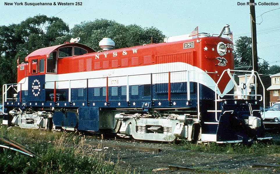 In Stock E-Z Catch Custom MTH NYS & W Bicentennial 252  Railking Scale RS-1 Locomotive ( Limited Run )
