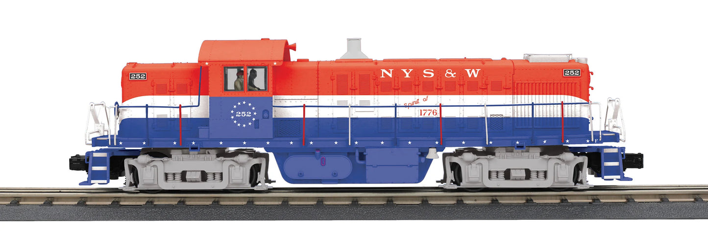 In Stock E-Z Catch Custom MTH NYS & W Bicentennial 252  Railking Scale RS-1 Locomotive ( Limited Run )